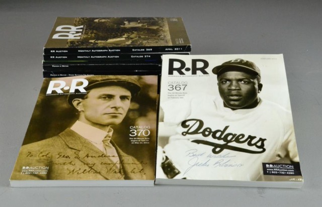  10 AUTOGRAPH AUCTION CATALOGSR R 173526