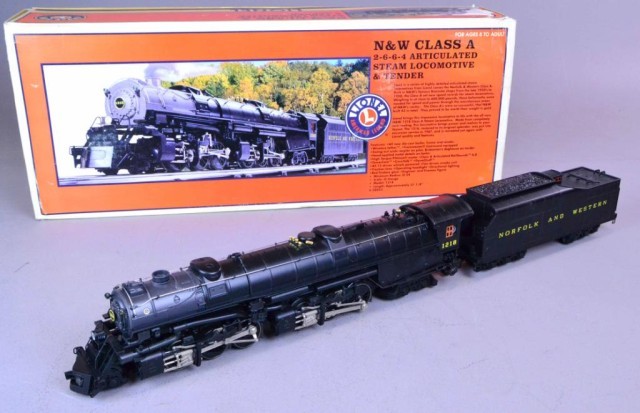 LIONEL N & W CLASS A LOCOMOTIVE & TENDERLionel