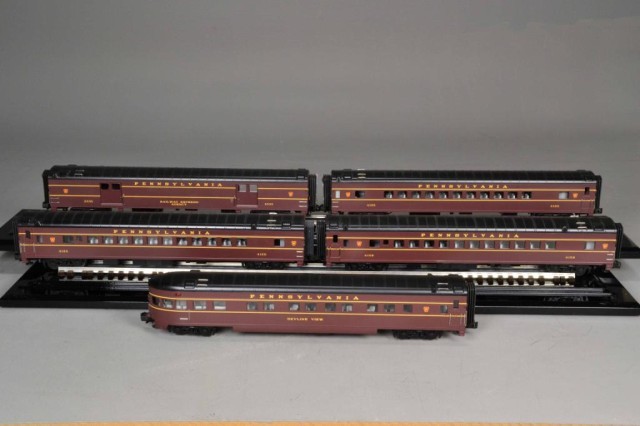 (5) M.T.H. FIVE CAR TRAIN SET -