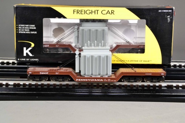 (2) K-LINE LIONEL PENN. FREIGHT