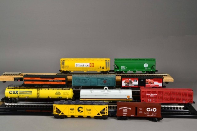  10 MISCELLANEOUS BOXCARS TANKERSIncluding 17363a