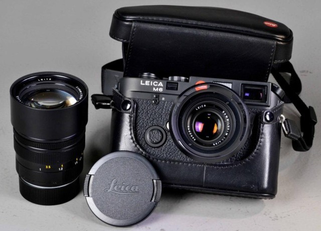 Leica Model M6 And Additional Leica 1736b2