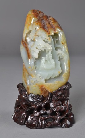 A Very Fine Chinese Carved Jade 17371c