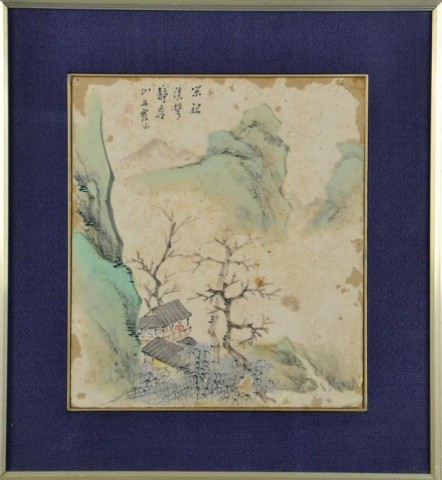 Chinese Watercolor Painting on 17377f