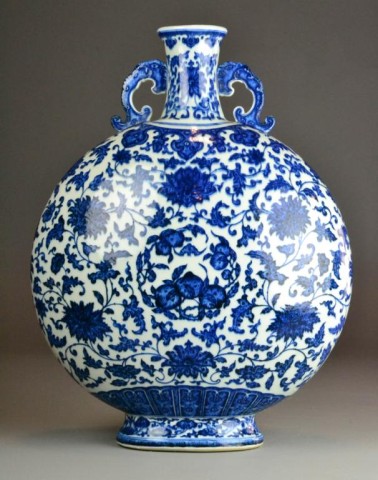 Impressive Chinese Blue White 1737ba