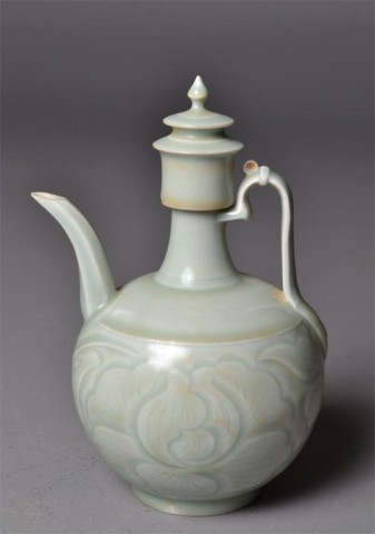 Chinese Celedon Teapot with LidCeledon 1737c8
