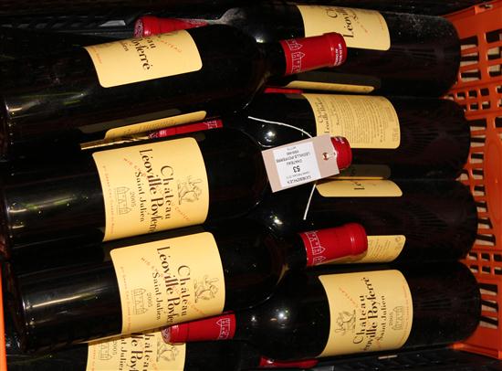 Eleven bottles of Chateau Leoville-Poyferre