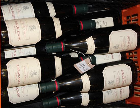 Ten bottles of Pommard 1er Cru 17380a