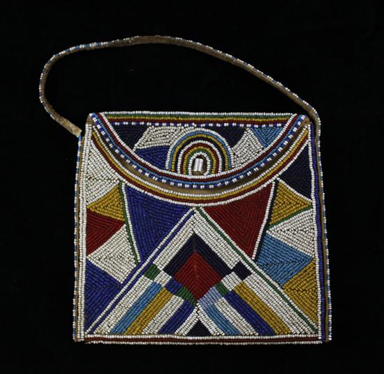 A native American polychrome beadwork 173826