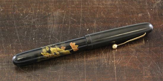 A Dunhill Namiki lacquered lever 173839