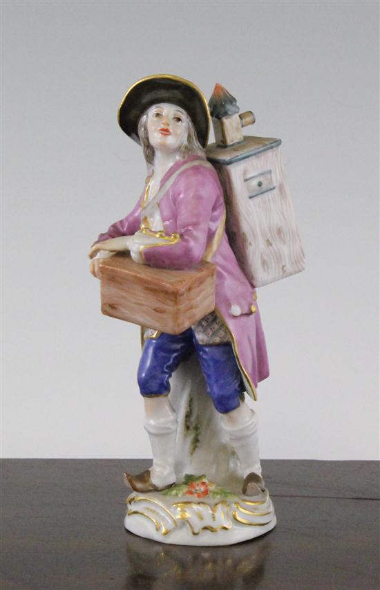 A Meissen porcelain figure of a