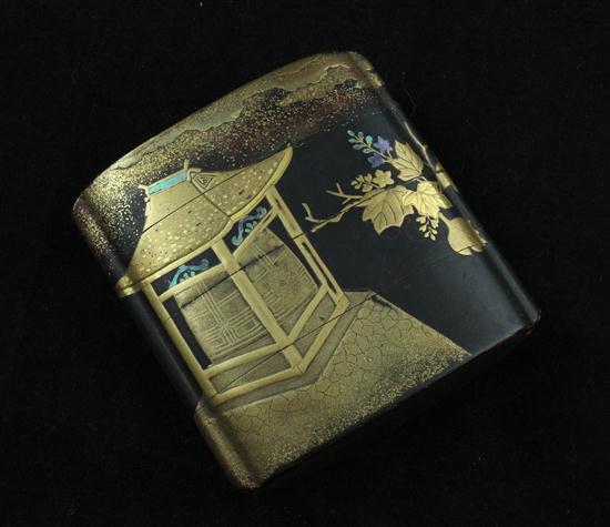 A Meiji period three case takamaki e 1738b7