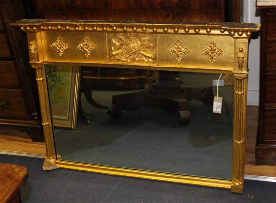 An early 19th century carved giltwood 17399d