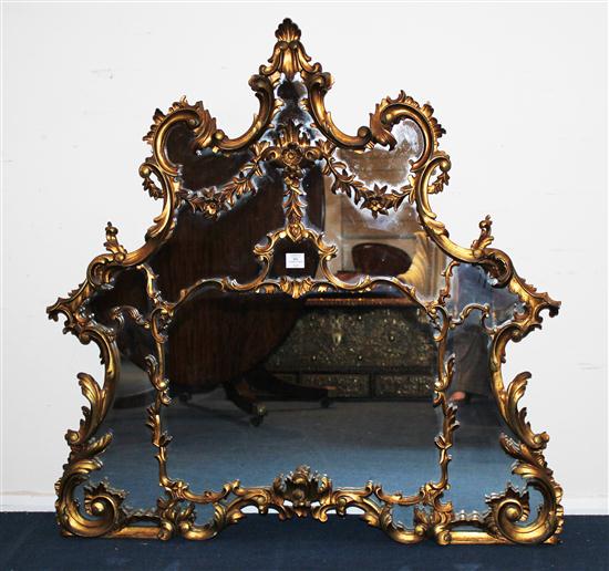 A Chippendale style carved giltwood 1739c1