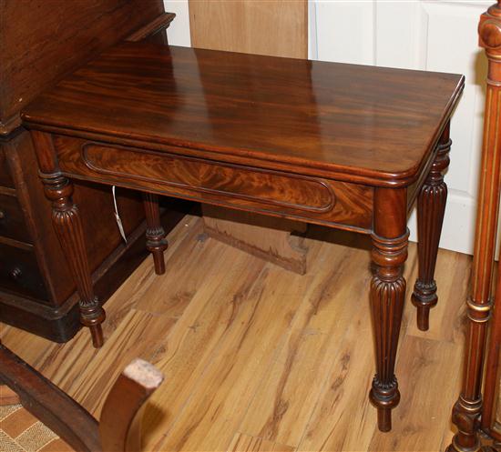 A mid 19th century French mahogany 1739db