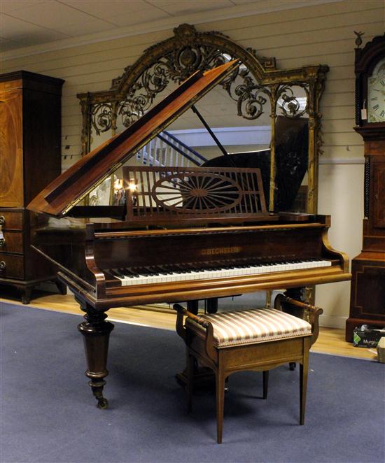 A Bechstein rosewood boudoir grand 1739e2