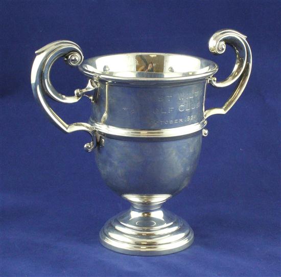 A George V silver two handled presentation 1739f1