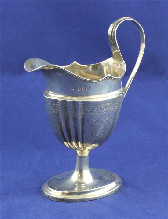 A George III Irish silver pedestal 173a36