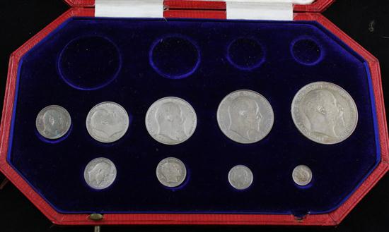 A 1902 specimen coin set Crown 173a67