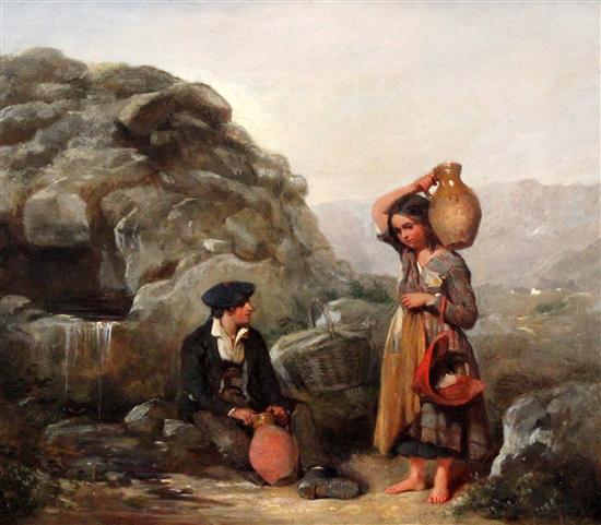 Alfred Provis (fl.1843-1886) oil