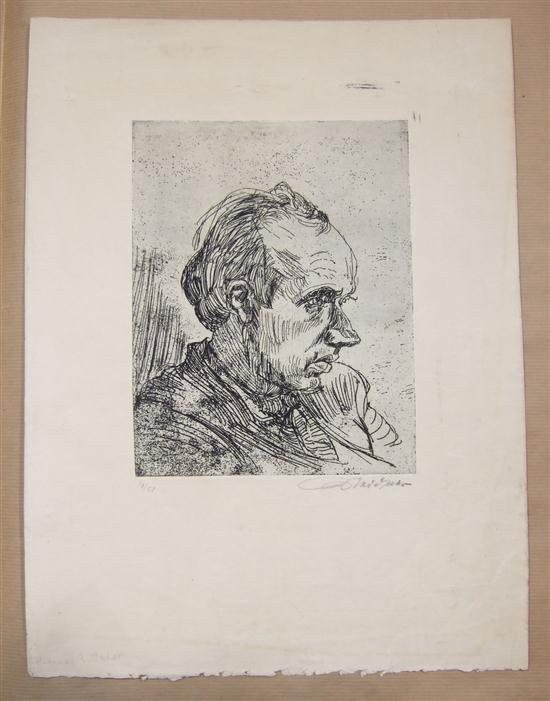 Ludwig Meidner 1884 1966 etching 173b3a