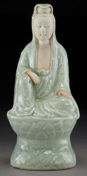 Chinese Qing celadon porcelain