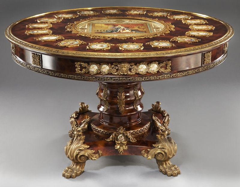 Louis XV style center table the