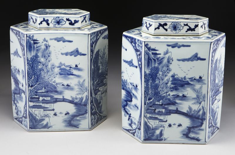 Pr. Chinese porcelain blue and white