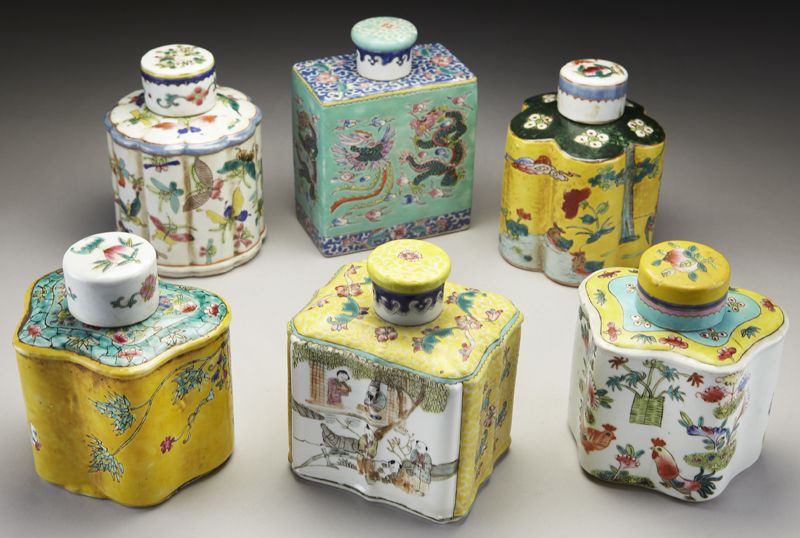  6 Chinese export porcelain tea 173d1a