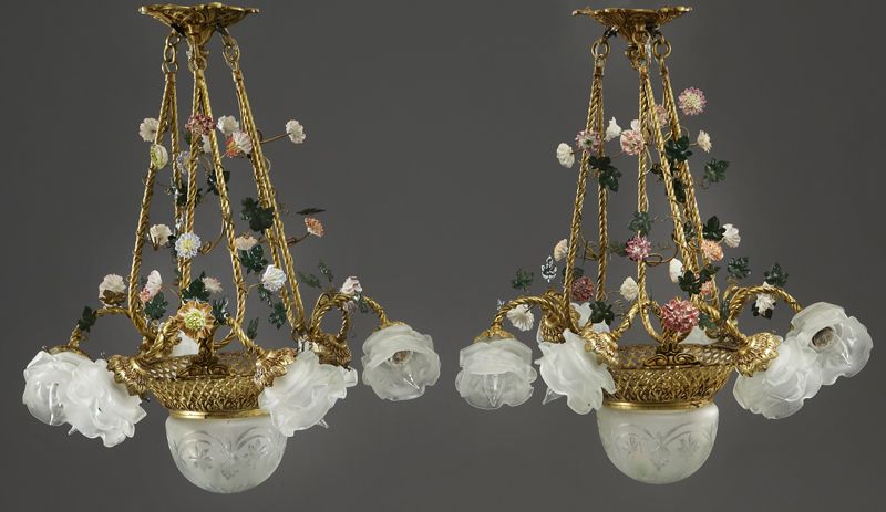 Pr Louis XV style bronze and porcelain 173d54