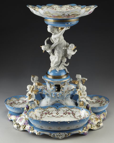 Sevres style porcelain centerpiece 173d72