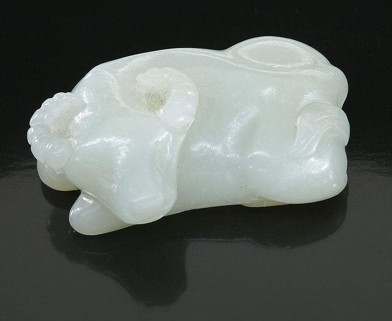 Chinese Qing carved celadon jade 173db4