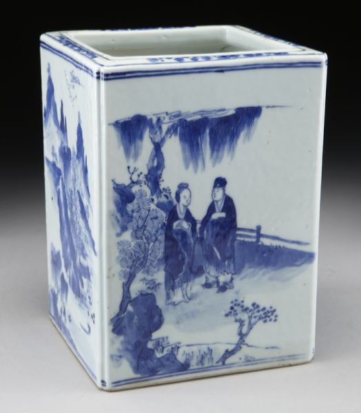 Chinese Republic blue and white 173e00