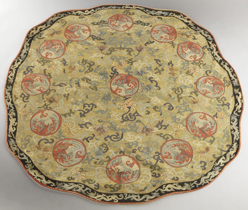 Chinese Ming kesi table cover depicting 173e10