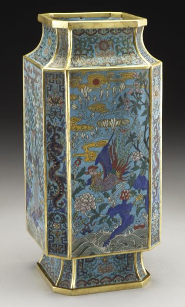 Chinese Qing Qianlong cloisonne