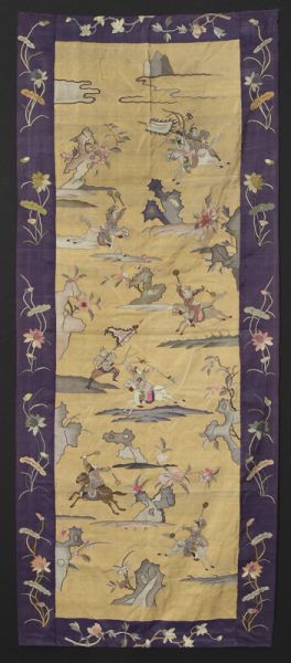 Chinese Qing kesi panel depicting 173ec2