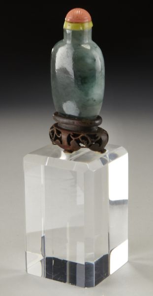Chinese late Qing carved jadeite