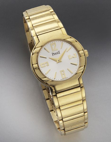 18K yellow gold Piaget polo watchwith