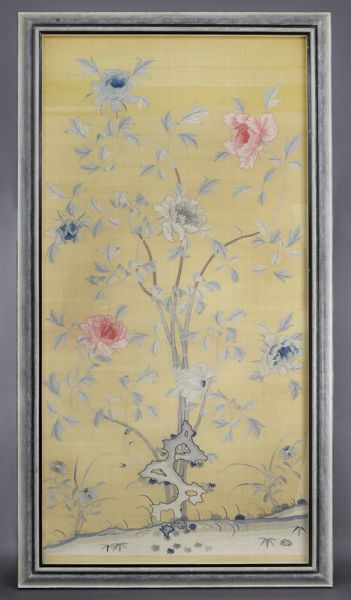 Large Chinese framed kesi paneldepicting 173f21