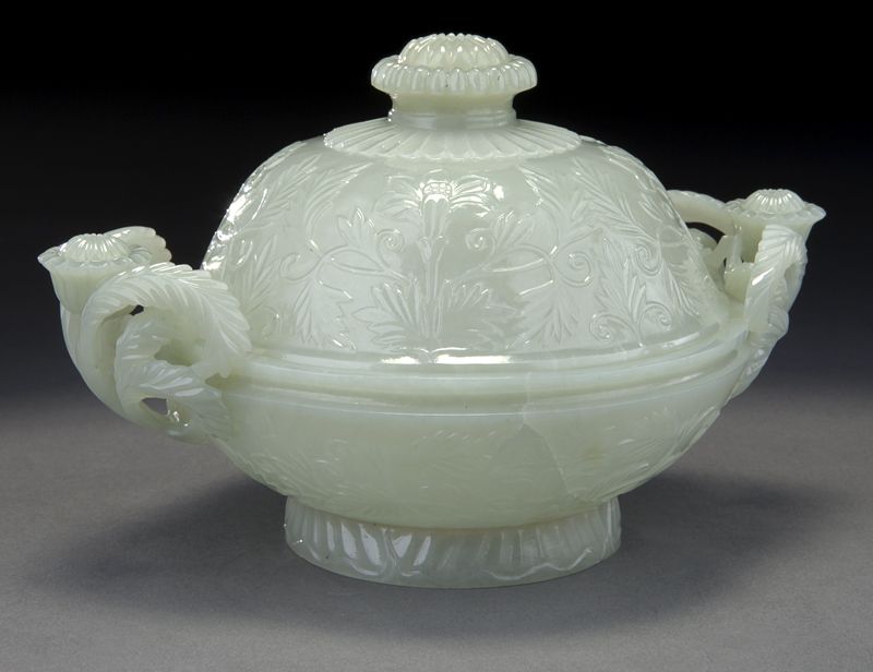 Chinese Qing Mughal style carved 173f1a
