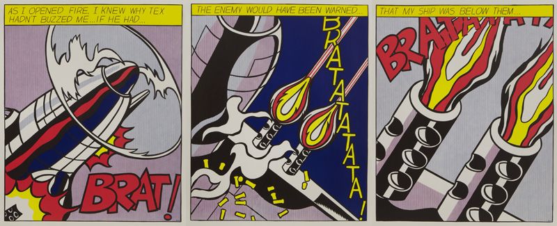 Roy Lichtenstein color lithograph 173f89