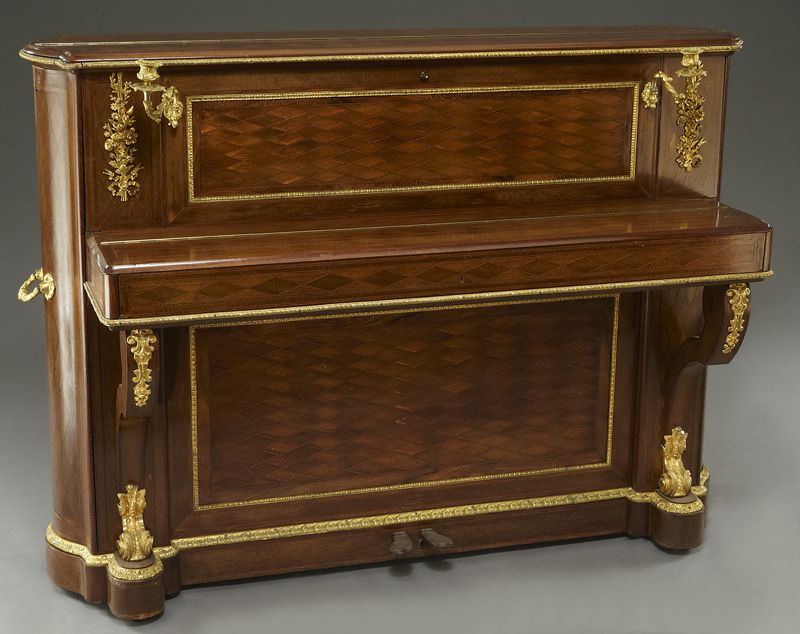 Blanchet Fils ormolu mounted upright