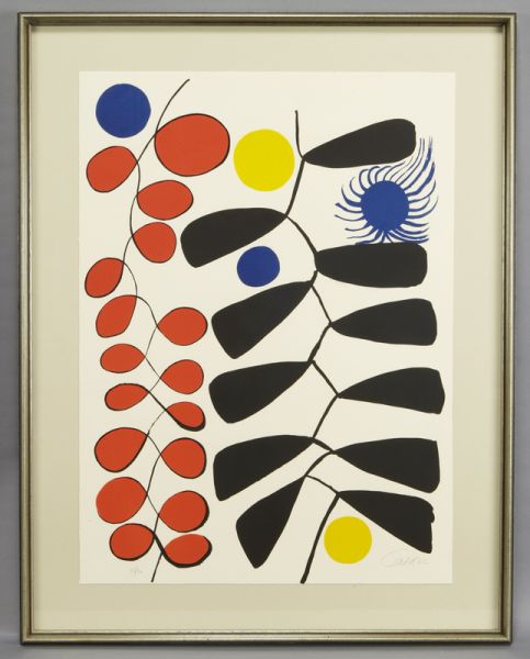 Alexander Calder ''Spiral Imaginatif''color