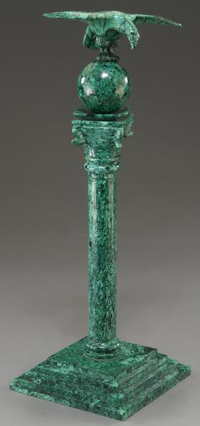 5 Pc. Malachite trophy depicting