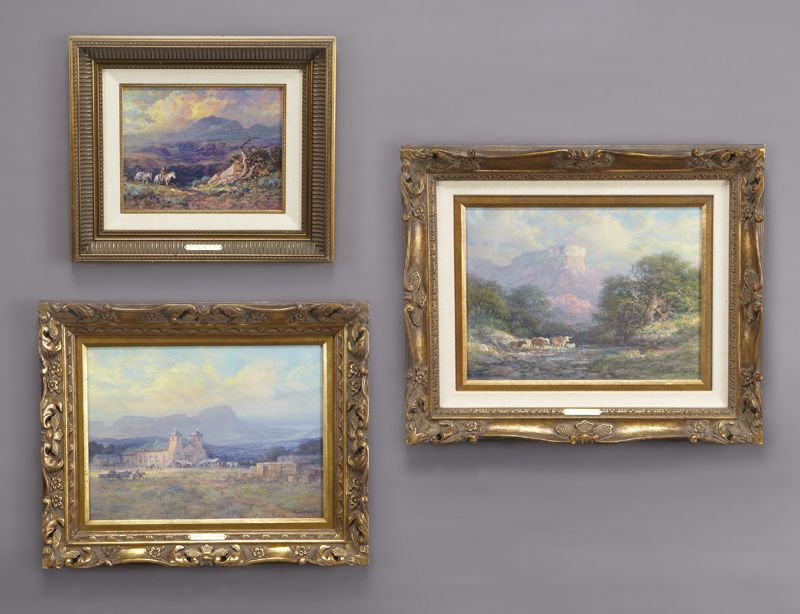  3 Carl J Smith oil paintings 174008