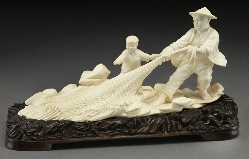 Chinese Cultural Revolution carved ivory