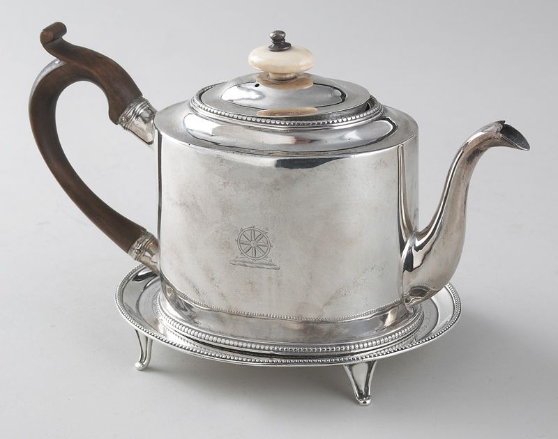 Hester Bateman sterling silver teapot