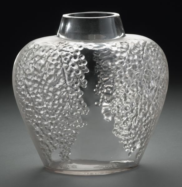R. Lalique ''Poivre'' frosted and