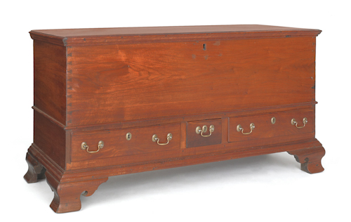 Pennsylvania Chippendale walnut 17686c