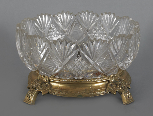 French ormolu mounted cut glass 176890